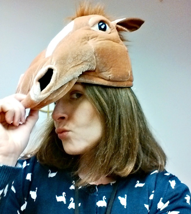 Is this hat too silly? I say neigh. 